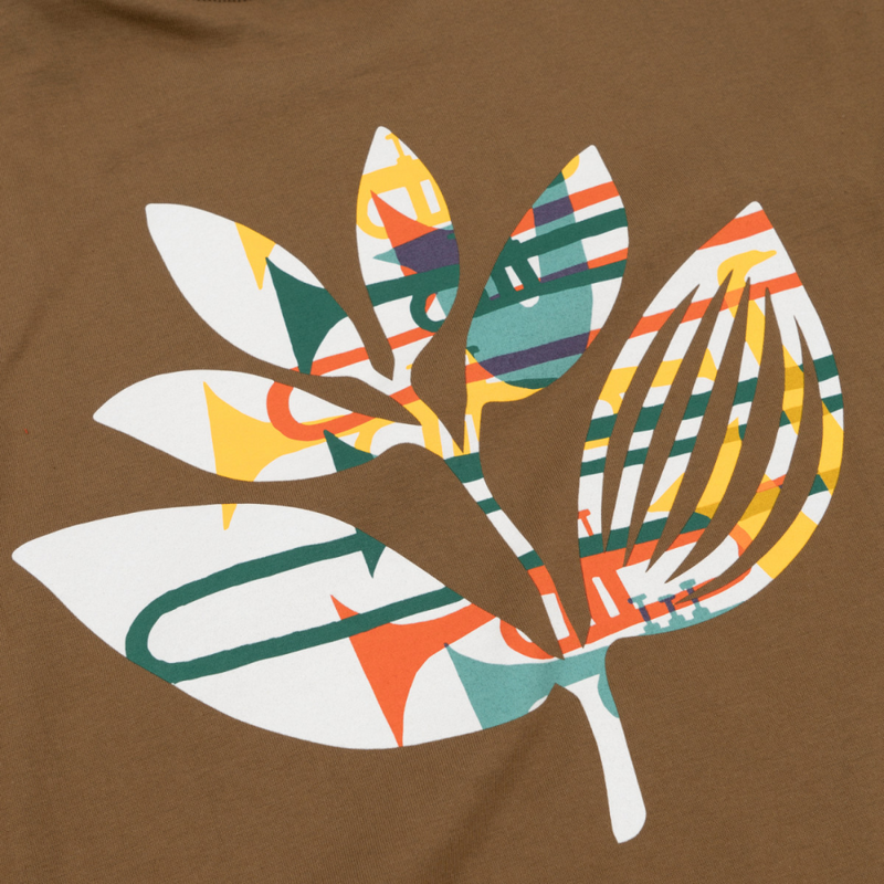 Magenta Skateboards Jazz T-Shirt | Brown - The Vines Supply Co