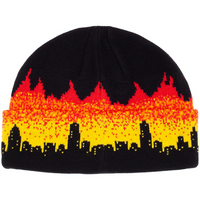 Hockey Lights Out Beanie | Black