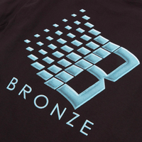 Bronze 56K Bronze Balloon Logo T-Shirt | Black Tees | The Vines