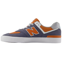 New Balance Numeric NM574VBP 574 Vulc Skate Shoes | Dark Arctic Grey & Infield Clay