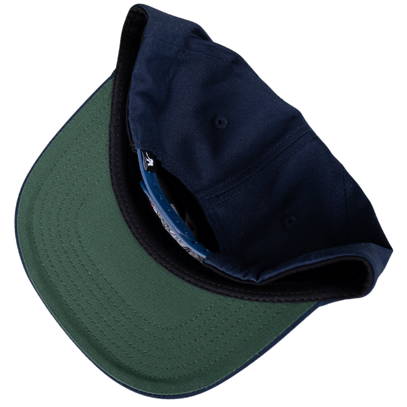 Pass~Port Lucid Dream Workers Cap | Navy & Dark Green