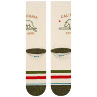 Stance California Republic 2 Socks | Off-White