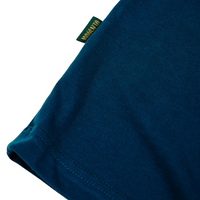Camiseta magenta Skateboards Le Gift | Azul profundo