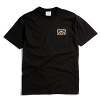 Skateboard Cafe 45 T-Shirt | Black & Peach