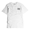 Skateboard Cafe 45 T-Shirt | White & Black