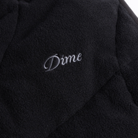 Dime MTL Sleeveless Puffer | Black