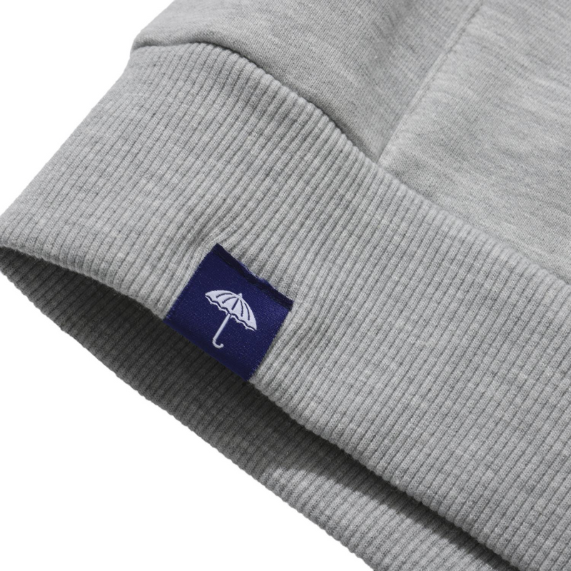 Helas Campus Full Zip Hoodie | Heather Grey