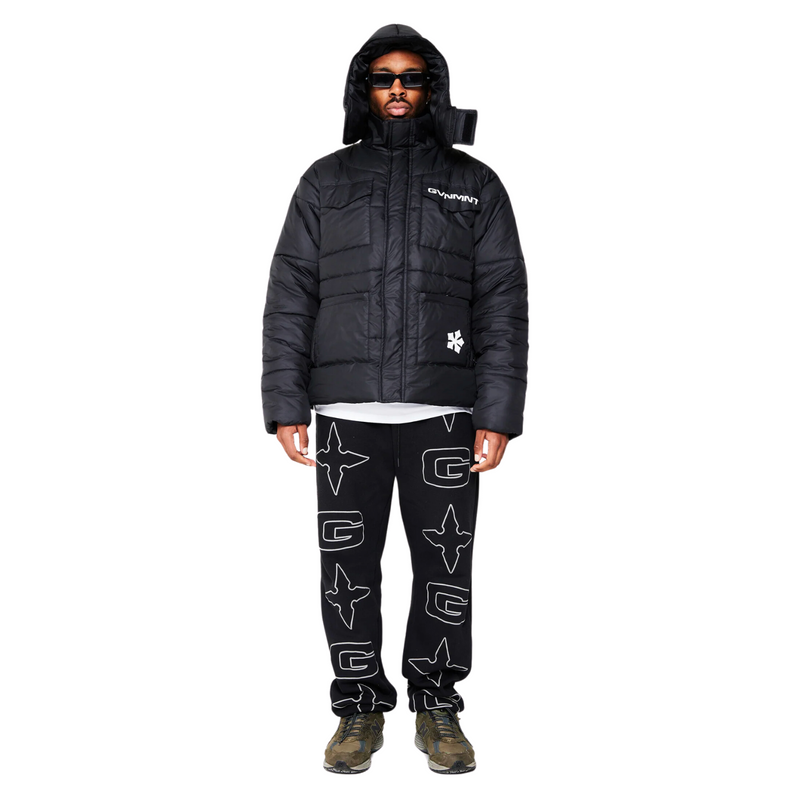 GVNMNT Clothing Co GVNMNT Clothing Co Armoured Puffer Jacket | Grey Jackets | The Vines