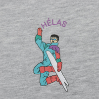 Helas Splash T-Shirt | Heather Grey