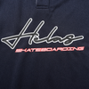 Hélas Helas Skateboarding Jersey Polo Shirt | Navy Shirts | The Vines