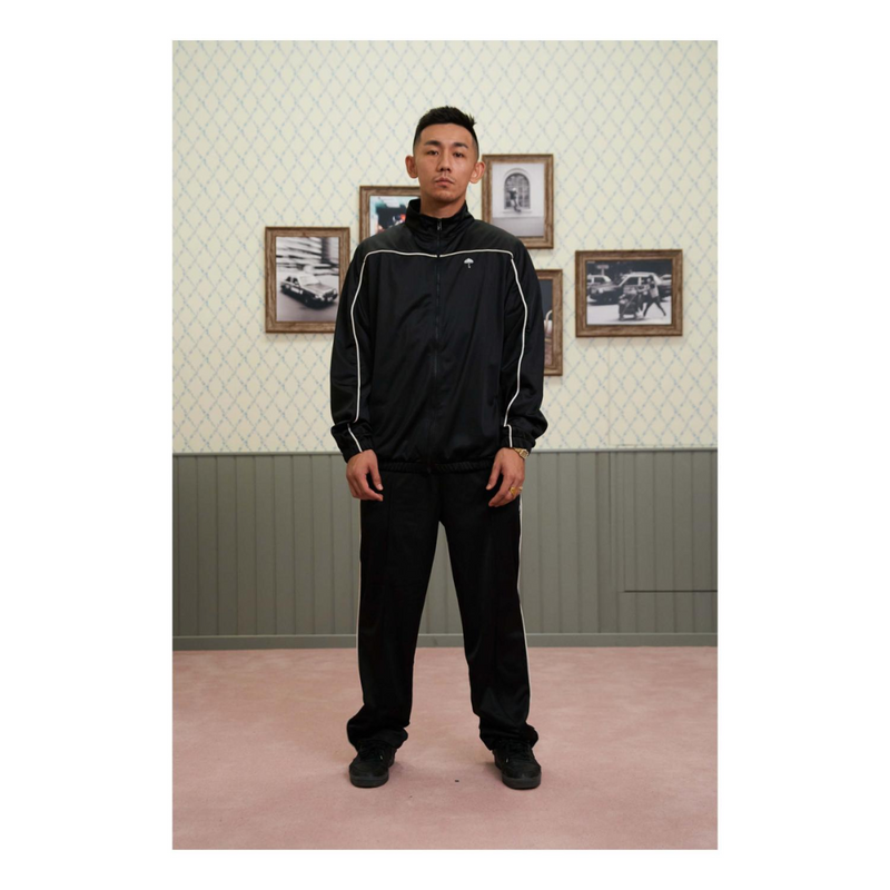 Helas Pressing Tracksuit Jacket | Black