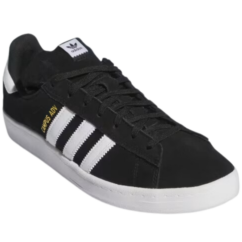 Adidas Skateboarding Campus ADV Skate Shoes | Core Black & Cloud White