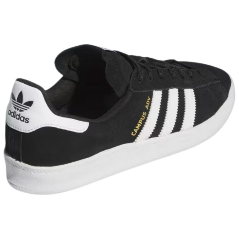 Adidas Skateboarding Campus ADV Skate Shoes | Core Black & Cloud White