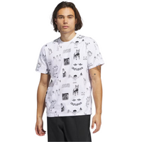 Adidas Skateboarding Dill Graphic T-Shirt | White