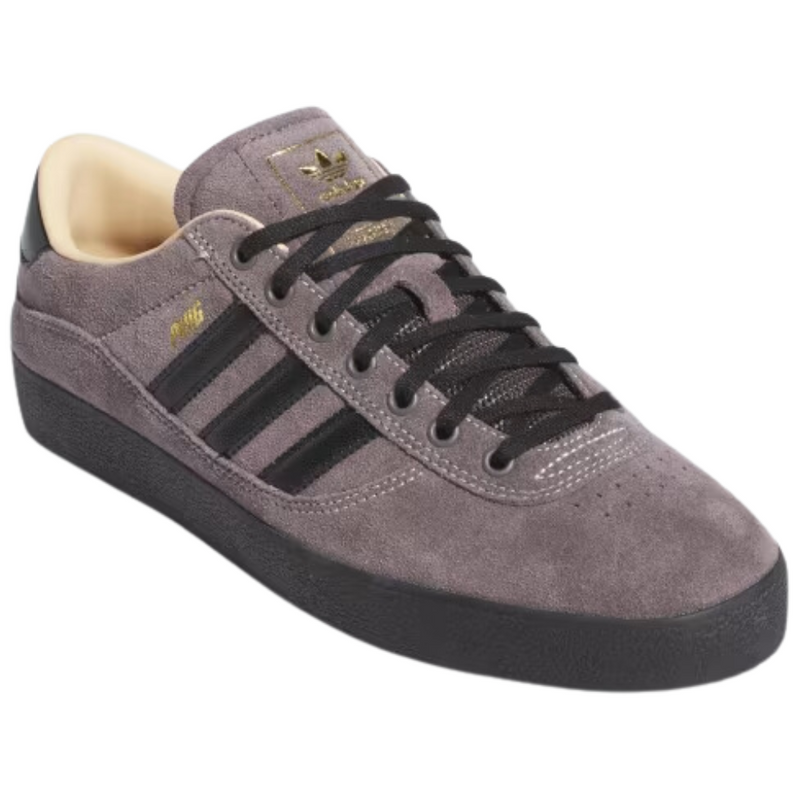 Adidas Skateboarding Puig Indoor Skate Shoes | Charcoal & Core Black - The Vines Supply Co