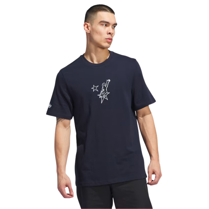 Adidas Skateboarding Shmoofoil Star Rider T-Shirt - The Vines Supply Co