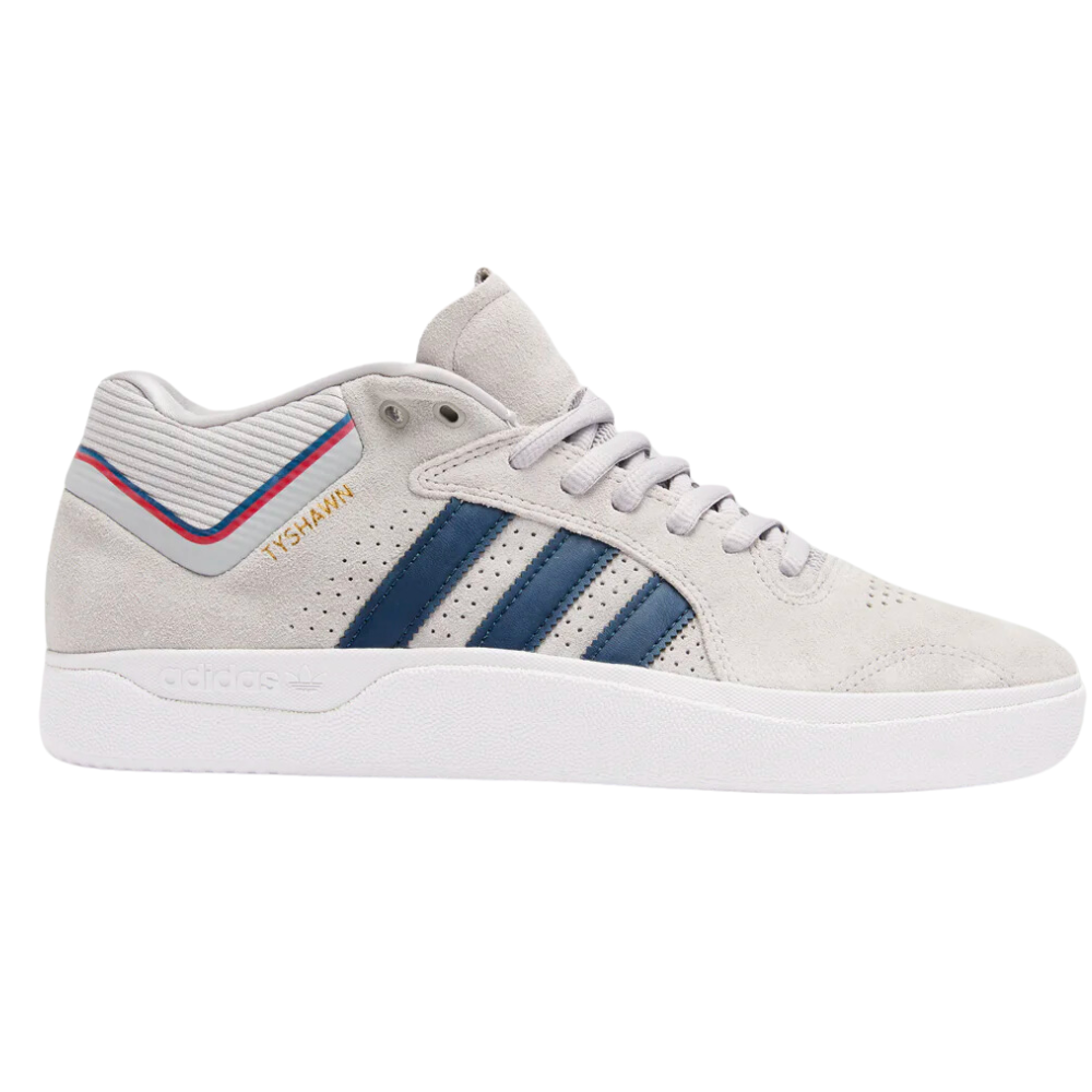 Adidas Skateboarding Tyshawn Skate Shoes Grey Collegiate Navy Gol The Vines Supply Co