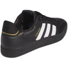 Adidas Tyshawn Low Suede Skate Shoes | Core Black, Footwear White & Gold Metallic