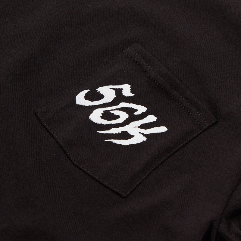 Bronze 56K Tiger Pocket T-Shirt | Black - The Vines Supply Co
