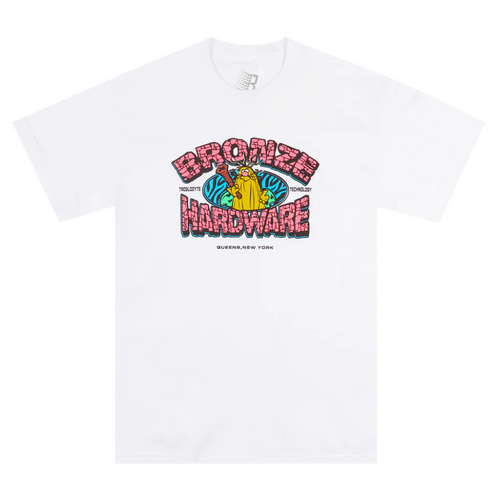 Bronze 56K Troglodyte T-Shirt | White - The Vines Supply Co