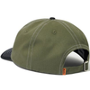 Butter Goods Lock 6 Panel Cap | Army & Black