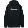 Butter Goods Logo Camo Applique Pullover Hoodie | Black