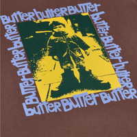 Butter Goods Stolen Boots T-Shirt | Brown - The Vines Supply Co