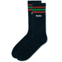 Butter Goods Stripe Socks | Black