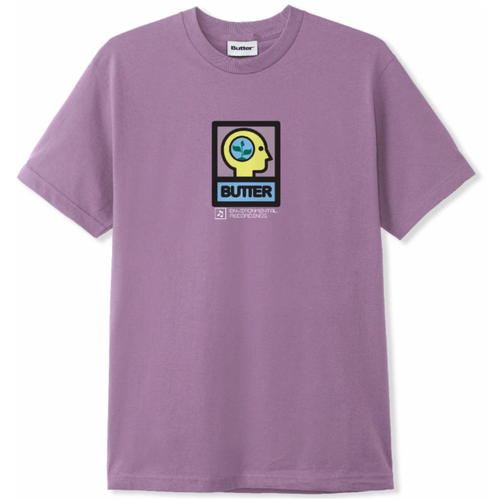 Butter Goods Environmental T-Shirt | Washed Berry - The Vines Supply Co