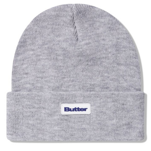Butter Goods Tall Cuff Beanie | Ash Grey - The Vines Supply Co