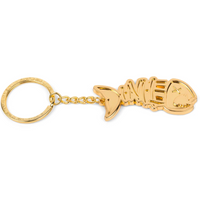 Dime MTL Bones Keychain | Gold