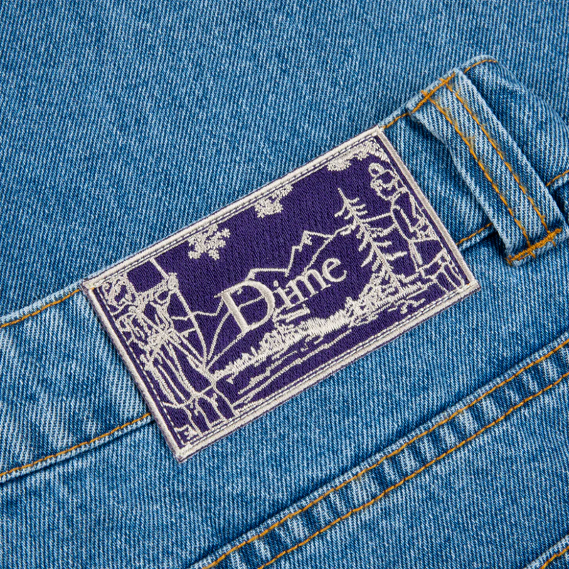 Dime MTL Classic Baggy Denim Pants | Indigo Washed - The Vines Supply Co