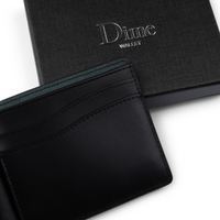 Dime MTL Cursive Gradient Leather Bifold Wallet | Copper - The Vines Supply Co