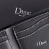 Dime MTL Cursive Leather Bifold Wallet | Black