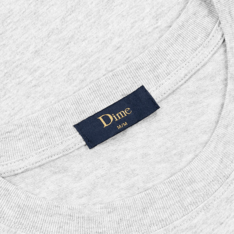 Dime MTL Lance T-Shirt | Ash Grey - The Vines Supply Co