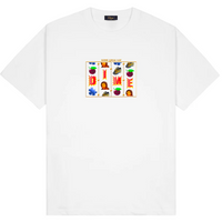 Dime MTL VLT T-Shirt | White - The Vines Supply Co