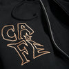 Skateboard Cafe Ethan Embroidered Zip Hoodie | Black