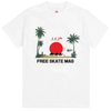 Free Skate Mag Marrakech T-Shirt | White - The Vines Supply Co