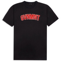 GVNMNT Clothing Co Chenille Varsity T-Shirt | Black