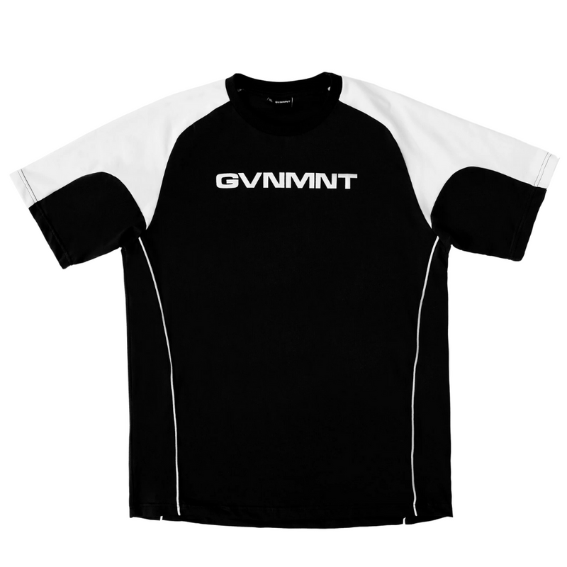 GVNMNT Clothing Co Racer T-Shirt | Black - The Vines Supply Co