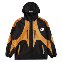 GVNMNT Clothing Co Forum Hooded Jacket | Black & Bronze - The Vines Supply Co