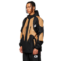 GVNMNT Clothing Co Forum Hooded Jacket | Black & Bronze - The Vines Supply Co