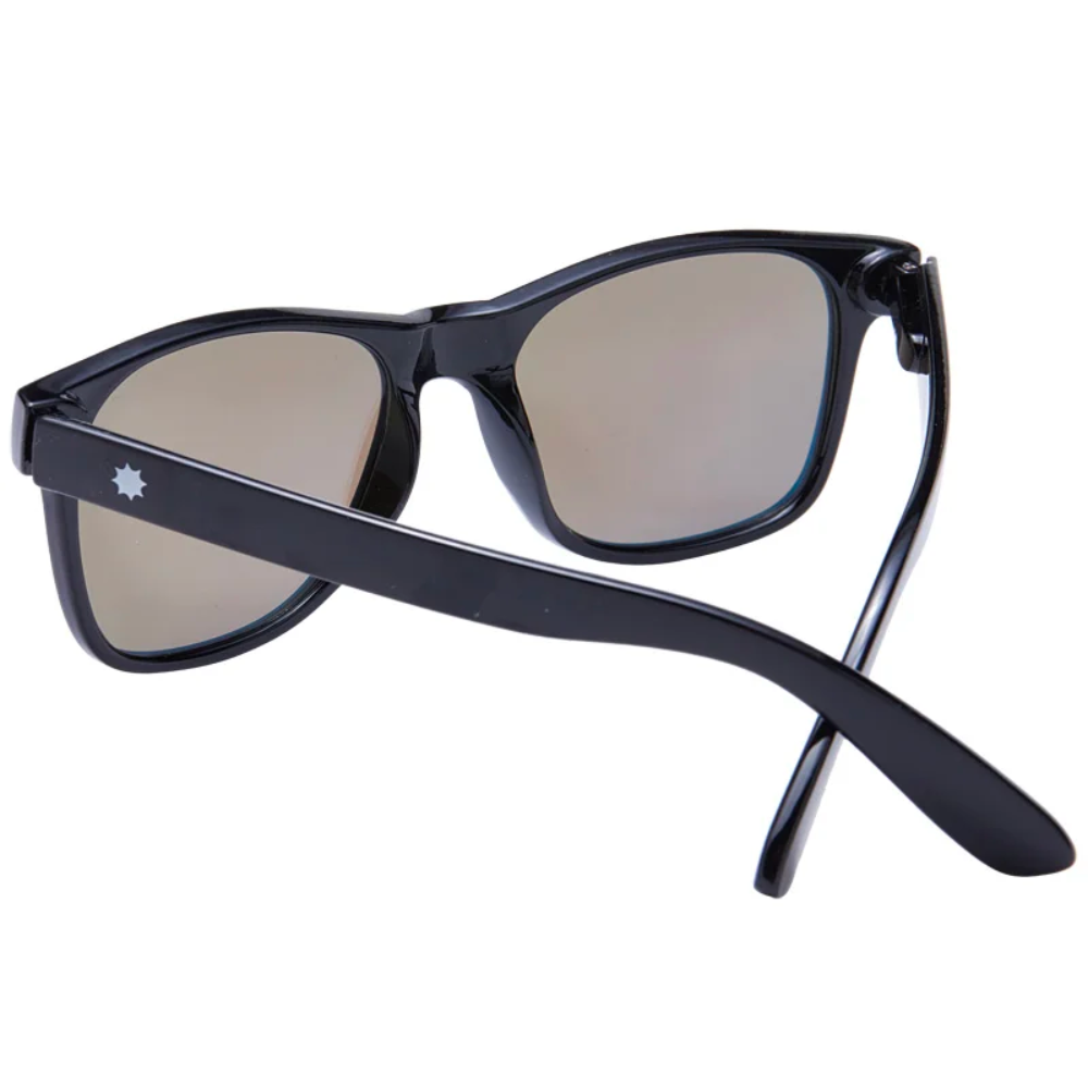 Glassy Leonard Polarised Sunglasses | Black & Blue - The Vines Supply Co