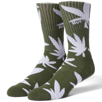 HUF Abstract 3 Pack Plantlife Socks | Blue, Yellow & Green