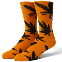 HUF Abstract 3 Pack Plantlife Socks | Blue, Yellow & Green - The Vines Supply Co