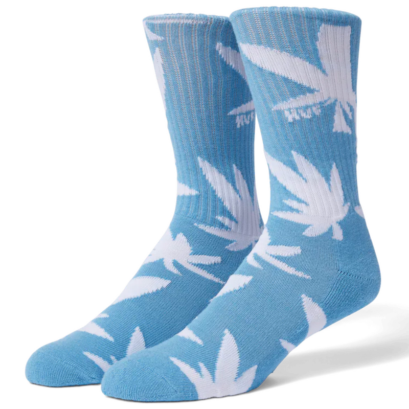 HUF Abstract 3 Pack Plantlife Socks | Blue, Yellow & Green