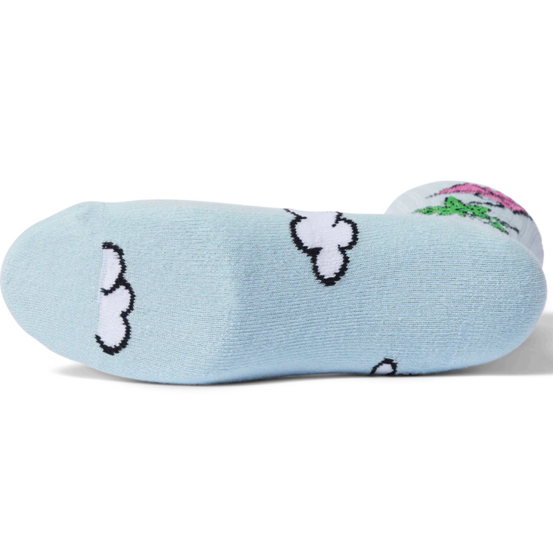 HUF As a Kite Crew Socks | Cloud Blue