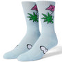 HUF As a Kite Crew Socks | Cloud Blue