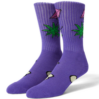 HUF As a Kite Crew Socks | Purple