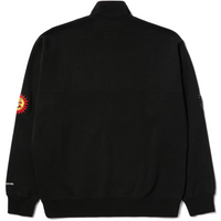 HUF Bledsoe Quarter Zip Fleece | Black